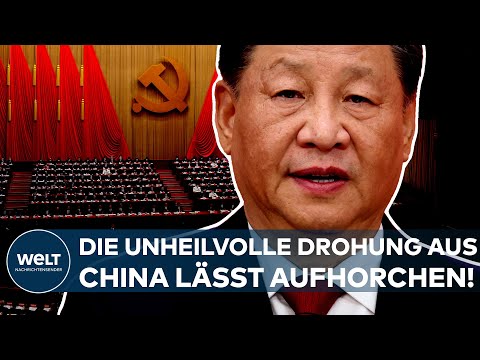 CHINA: Neue Kriegsgefahr! Die unheilvolle Drohung von Machthaber Xi Jinping lässt aufhorchen