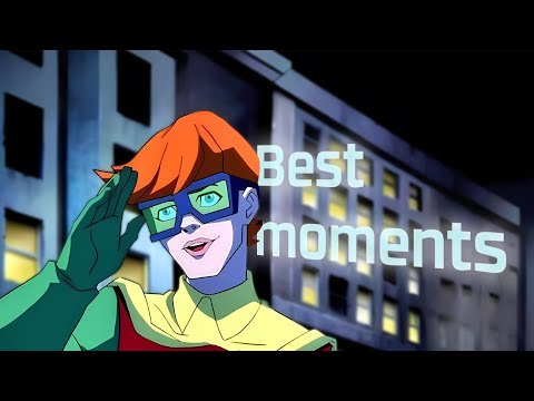 All the best scenes from Carrie Kelley's Robin (The Dark Knight Returns Part 1 and 2).