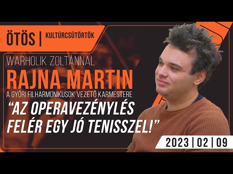 Az operavezénylés felér egy jó tenisszel! - Rajna Martin, a Győri Filharmonikusok vezető karmestere