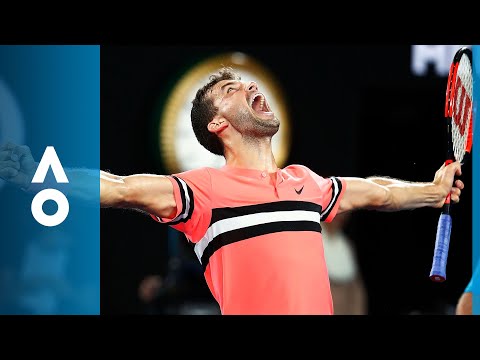 Grigor Dimitrov v Nick Kyrgios match highlights (4R) | Australian Open 2018
