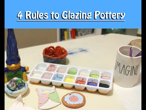 4 Rules to Glazing Pottery