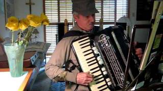 Kosaken-Parade - Parade des Cosaques - on vintage Galanti accordion