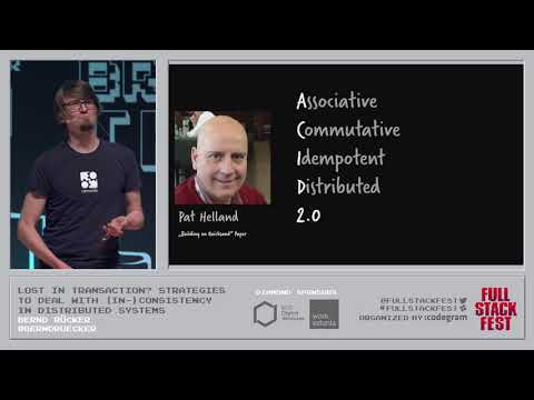 Lost in transaction? Strategies to deal with (in-)consistency in distributed systems - Bernd Rücker