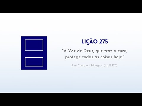 LIÇÃO 275 do Livro de Exercícios de "Um Curso em Milagres" (UCEM) | Frequência do Amor
