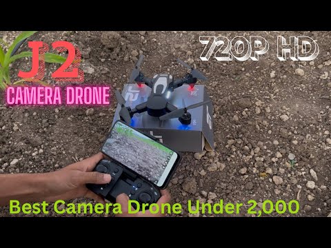 J2 Drone Unboxing And Testing || Best Camera Drone 