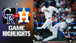 Rockies vs. Astros Game Highlights (4/15/26) | MLB Highlights