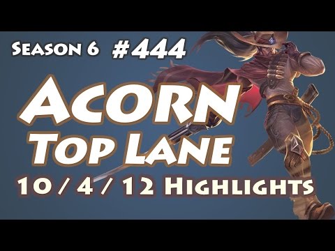LGD Acorn - Yasuo vs Lissandra - Top Lane - Highlights - League of Legend