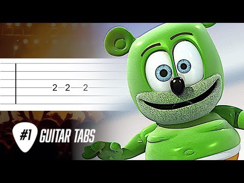 The Gummy Bear Song (Guitar Tab tutorial)