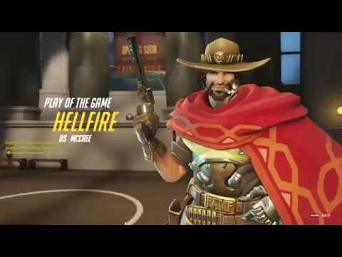 Overwatch McCree Sextuple Kill (Team Kill)