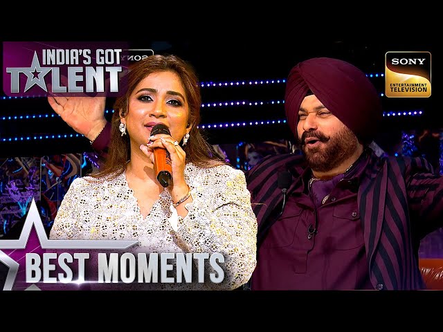 Shreya की Singing ने कर दिया Sidhu को दीवाना! | India’s Got Talent Season 11 | Best Moments SDDEFAULT Thumbnail