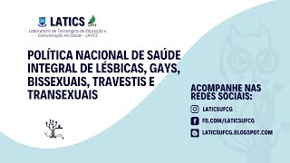 Política Nacional de Saúde Integral de Lésbicas, Gays, Bissexuais, Travestis e Transexuais