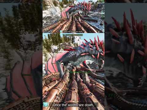 Alpha Nunatak Prep + Mechanics (Deinosuchus Strat) | ARK ASA #shorts