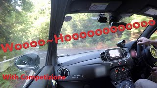 【ABARTH595アバルト】Compeさんに乗ってみた