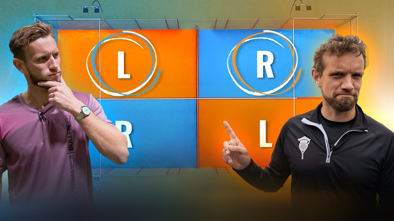 Understand left vs right padel court roles