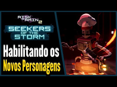 Como desbloquear os novos sobreviventes na NOVA DLC do Risk of Rain 2 Seekers of the Storm