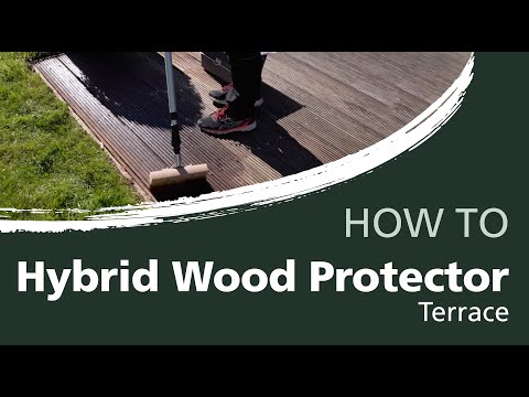 How to protect your wooden terrace with the Hybrid Wood Protector | Rubio Monocoat
