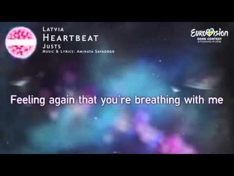 Justs-Heartbeat (Latvia Eurovision 2016 Lyrics)
