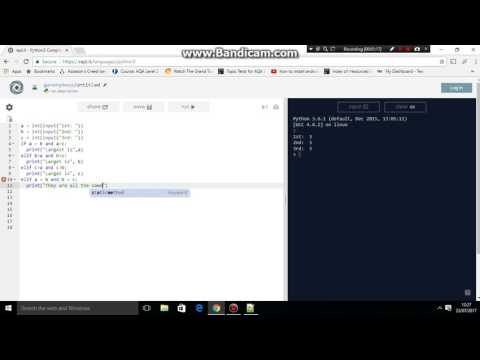 Python Programming Largest Output Between 3 Int Inputs