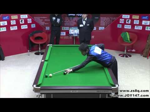 Chinese Eight Ball Tournaments Ordos Station - Wang Xiaoqian VS Chen Qiang - Part 3 - 2010