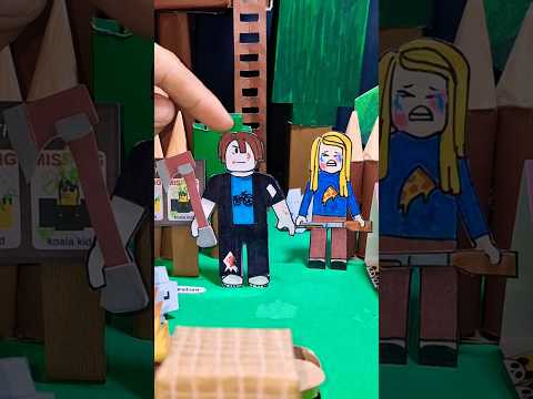 99 NIGHTS IN THE FOREST ROBLOX paper game #99nightintheforest
