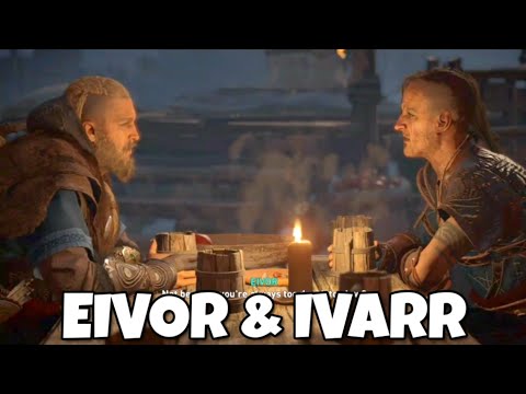 Eivor & Ivarr Drinking & Having Fun Together - Assassin's Creed Valhalla Best Moments Gameplay