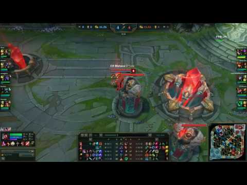 LoL: Meteos Graves vs Nidalee Jungle SEASON2016 Aug 2016