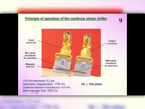 Alexey B. Ustinov, St. Petersburg Electrotechnical University, Russia - TMAG2020- AE-12