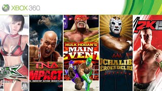 Wrestling Games for Xbox 360