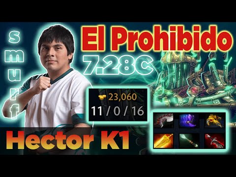 🔺HECTOR K1 [WRAITH KING] HARD CARRY🔸DOTA 2 PRO GAMEPLAY 7.28