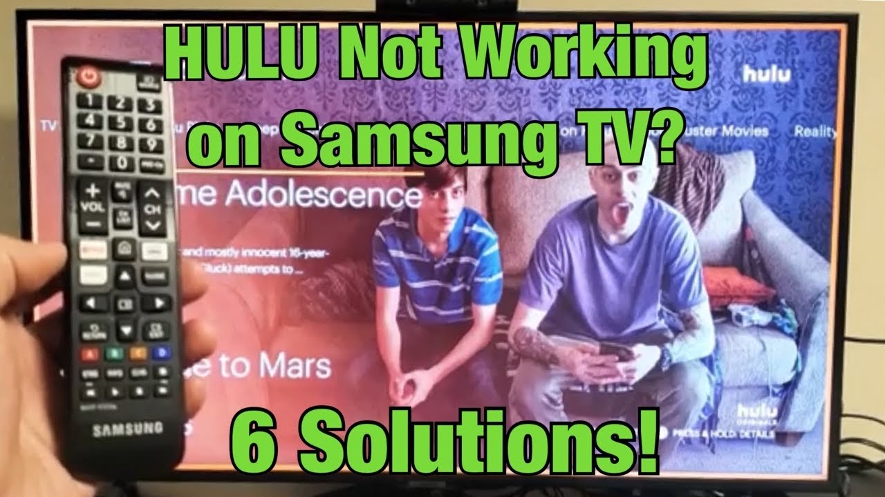 Hulu App Is Not Working On Samsung TV – Easy-to-Follow Guide! video thumbnail