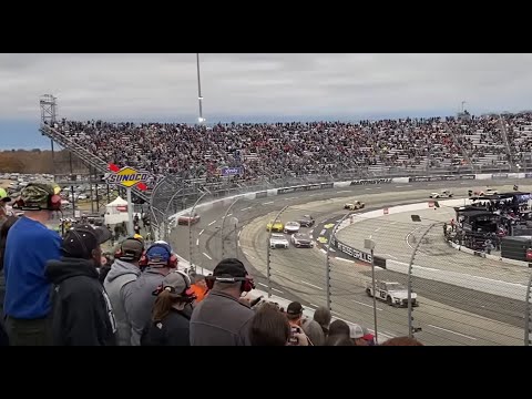 Chastain BANZAI last lap move!!