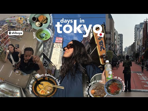 days in tokyo | exploring & eating at the best food spots