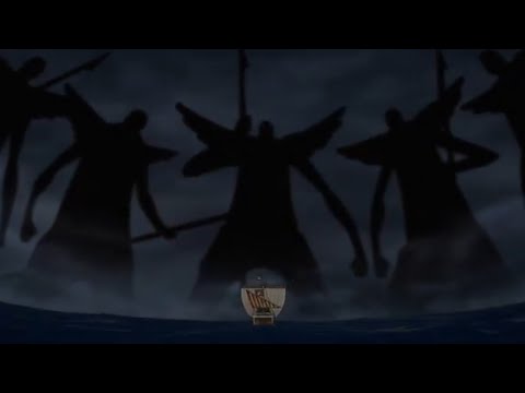 Luffy's Group meet the Giant Shadows in the middle of the sea~Sky Island episode 1080p English Sub