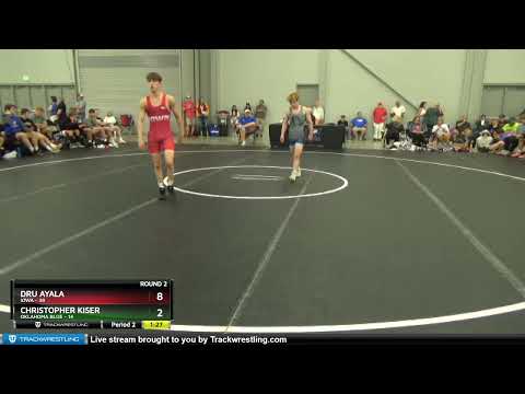 106 Lbs Round 2 (8 Team) - Dru Ayala, Iowa Vs Christopher Kiser, Oklahoma Blue B1b8