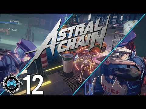 The Cleaner  - Astral Chain Part 12 (Blind Let's Play)