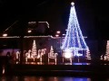 House Christmas Lights And Accompanying Song