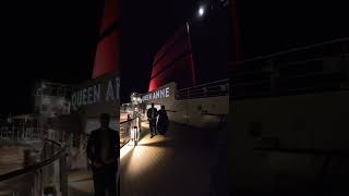 Just the two of us? | A Stroll Aboard Cunardās Queen Anne
