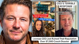Furniture Store's CEO Just Ruined Their Reputation After $7,000 Couch Disaster
