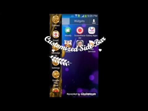 Customized SideBar Video