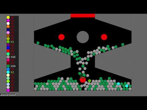 Survival Proliferation 21 - Marble Race in Algodoo