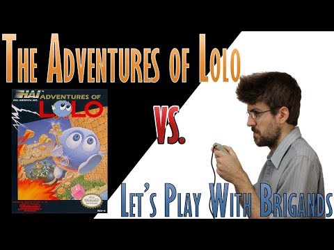 Let's Play The Adventures of Lolo (Full Playthrough)