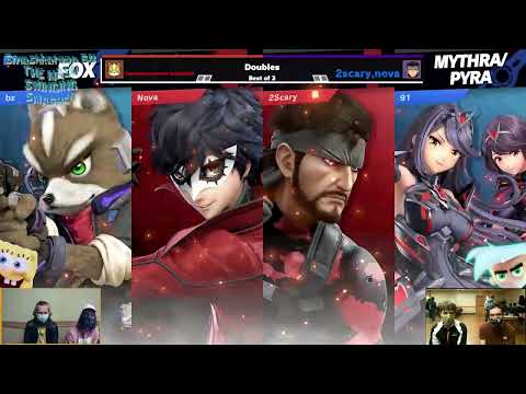 Beezy & @pinkbombo91 (B) vs. Nova & 2Scary (R) - Winners Semis - Smashkatoon 54