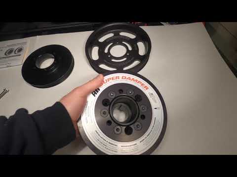 ATI Harmonic Balancer and Lingenfelter 18% crank pulley assembly. 2013 Camaro ZL1/LSA