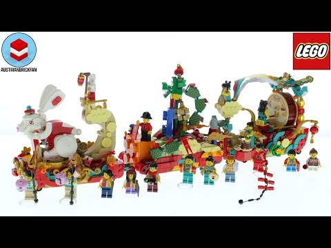 Vidéo LEGO Saisonnier 80111 : La parade du Nouvel An lunaire