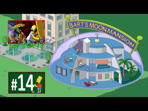 Los Simpson Springfield "Juegos'20: Cap. 14 - La Mansión de la Luna de Bart" por Tony