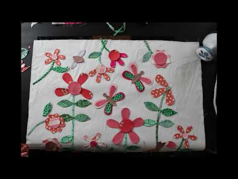 Murchison Merriment - a turned edge applique project