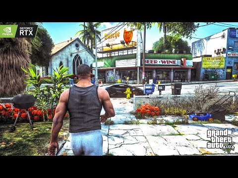 GRAND THEFT AUTO 5 | NEXT-GEN ULTRA REALISTIC GRAPHICS MOD | WALKTHROUGH PART 24 [4K HDR]