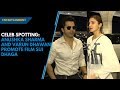 Celeb Spotting Anushka Sharma And Varun Dhawan Promote Their Film Sui Dhaga In Lucknow