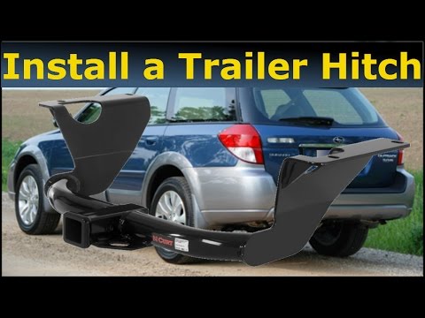 How to install a Trailer Hitch Subaru Outback 2008
