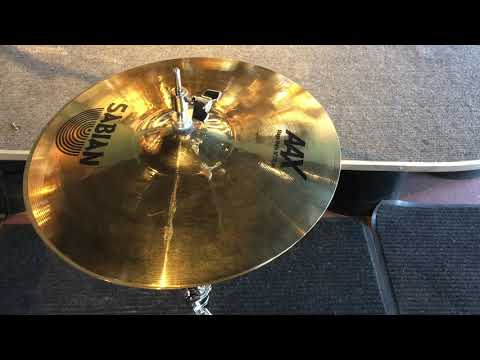 Sabian 14" AAX Stage Hi-Hat Cymbals (Pair) 2002 - 2018 - Natural image 7
